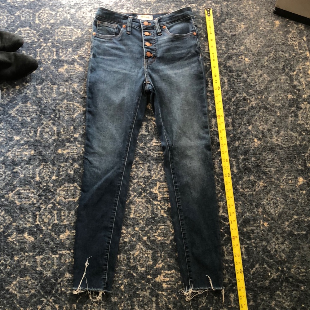 Madewell size 26 mid rise skinny